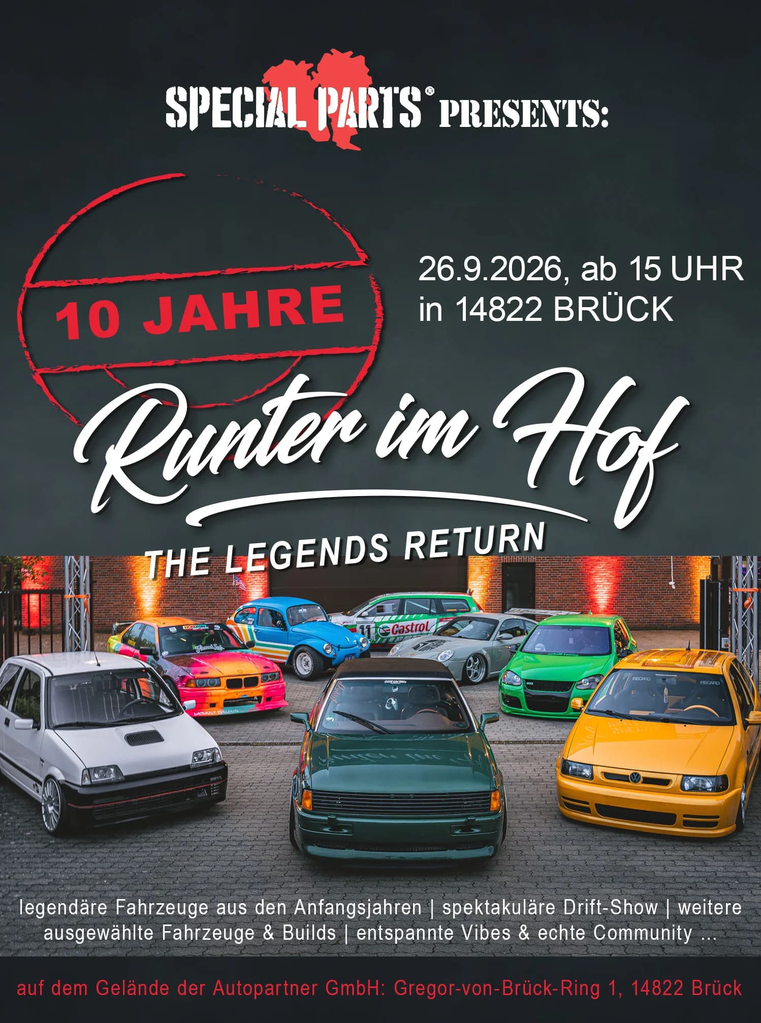 10 Jahre "Runter im Hof - The Legends Return"