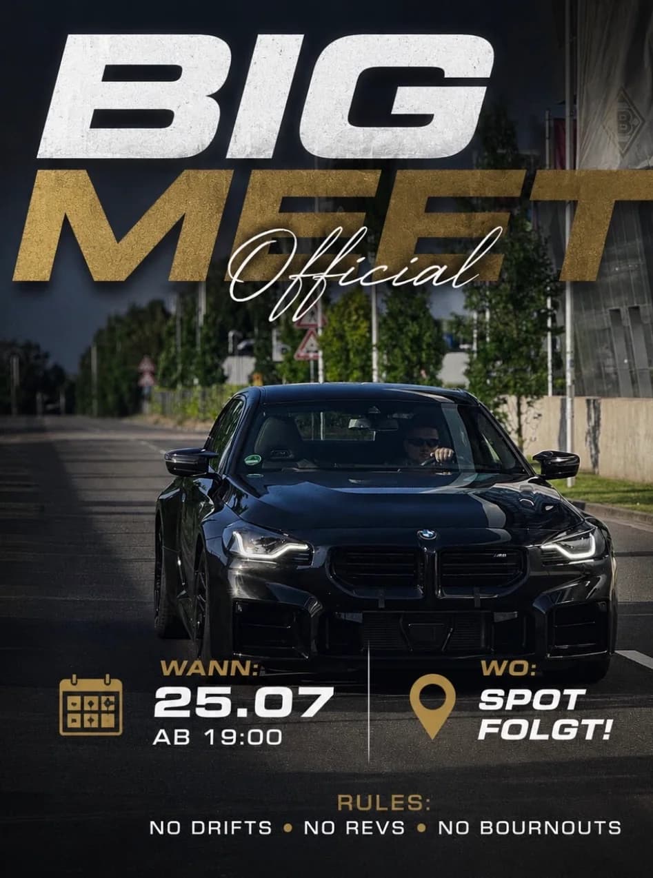 BIG MEET OFFICIALL