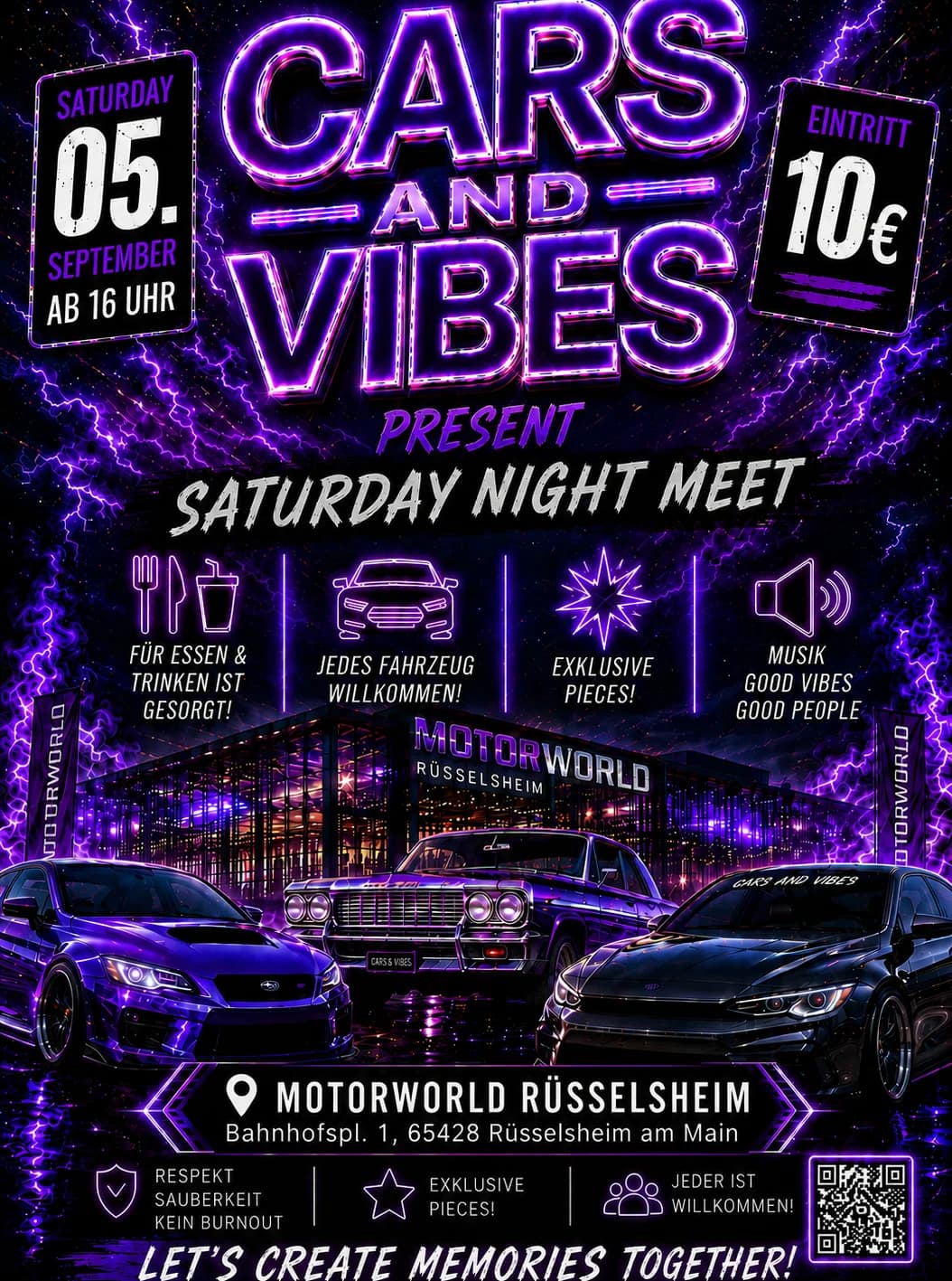 Cars and Vibes Present Saturday Night Meet