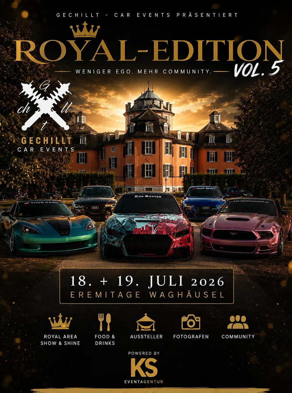 ROYAL-EDITION vol. 5 I Markenoffenes Treffen I #carmeet by @gechillt_car_events